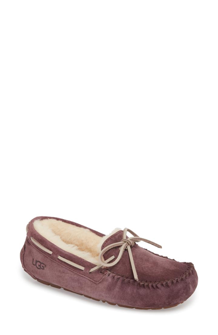 Women's Ugg Dakota Water Resistant Slipper M - Purple