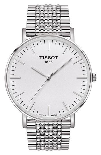 Men's Tissot Everytime Large Bracelet Watch, 42mm