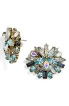 Women's Baublebar Zaffre Crystal Cluster Stud Earrings