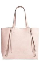 Chelsea28 Leigh Faux Leather Tote & Zip Pouch - Pink