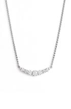 Women's Bony Levy 'liora' Diamond Disc Bar Pendant Necklace (nordstrom Exclusive)