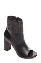 Women's Bernardo Honour Fringe Peep Toe Bootie