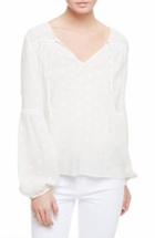 Women's Sanctuary Gabby Eyelet Embroidery Peasant Blouse