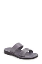 Women's Jerusalem Sandals Aviv Slide Sandal Us / 38eu - Grey