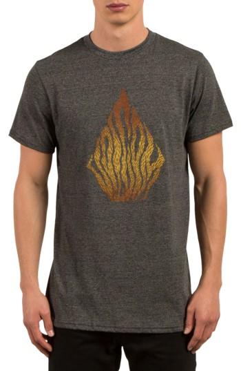 Men's Volcom Blooms Day T-shirt - Grey