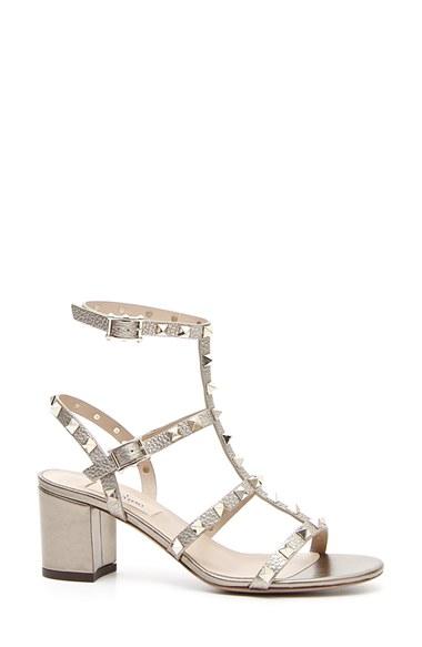 Women's Valentino 'rockstud' T-strap Sandal