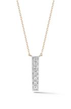 Women's Dana Rebecca Designs Sylvie Rose Vertical Bar Diamond Pendant Necklace