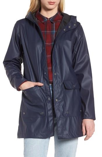 Women's Herschel Supply Co. Rubberized Parka - Blue