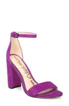 Women's Sam Edelman Yaro Ankle Strap Sandal M - Purple