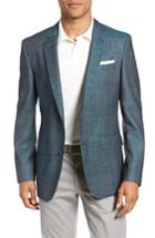 Men's Boss Hutsons Trim Fit Sport Coat R - Green