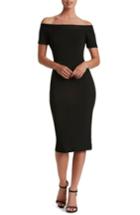 Women's Dress The Population Marissa Body-con Midi Dress - Black