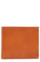 Men's Ted Baker London Vivid Leather Wallet - Brown