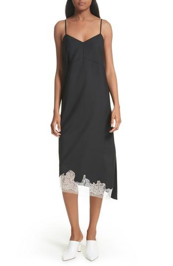 Women's Tibi Lou Lou Applique Dress - Black