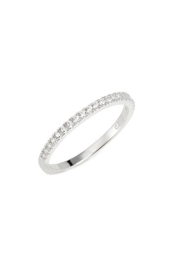 Women's Nordstrom Pave Half Eternity Ring