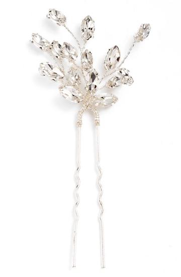 Brides & Hairpins Fernada Hairpin, Size - Metallic