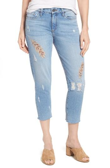 Women's Kut From The Kloth Allie Crop Boyfriend Jeans - Blue