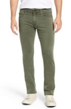 Men's Paige Transcend - Federal Slim Straight Leg Jeans - Green