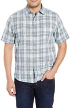 Men's Tommy Bahama Hidden Flora Sport Shirt - Blue
