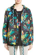 Women's Marc Jacobs Parrot Print Hooded Jacket