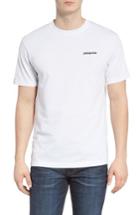 Men's Patagonia Fitz Roy Trout Crewneck T-shirt - White