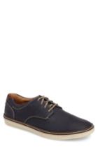 Men's Johnston & Murphy Mcguffey Plain Toe Sneaker .5 M - Blue