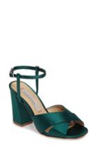 Women's Kristin Cavallari Low Light Cross Strap Sandal M - Green