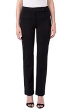 Women's Liverpool Ingrid Extended Tab Trousers - Black