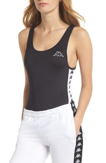 Women's Kappa Banda Bodysuit - Black