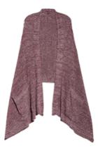 Women's Barefoot Dreams Cozychic Lite Travel Shawl, Size - Burgundy
