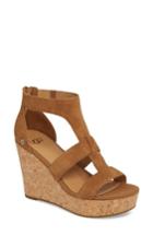 Women's Ugg Whitney Platform Wedge Sandal M - Brown