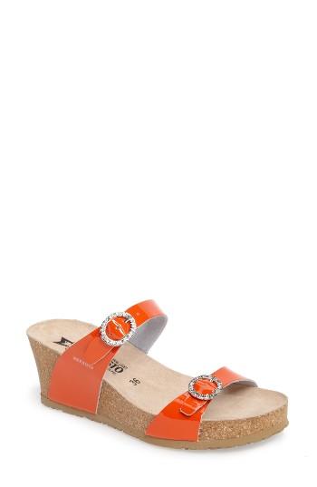 Women's Mephisto Lidia Sandal M - Orange