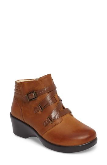 Women's Alegria Indi Demi Wedge Bootie -6.5us / 36eu - Brown