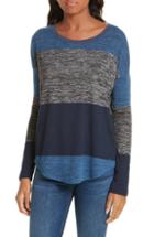 Women's Rag & Bone Hudson Stripe Tee, Size - Blue