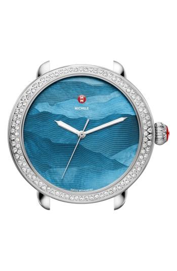 Women's Michele Serein Watch Head, 40mm X 38mm