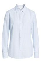 Women's 1901 Button Up Stripe Shirt - White