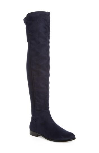 Women's Corso Como Landow Over The Knee Boot M - Blue