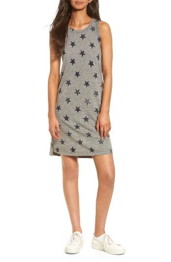 Women's Current/elliott The Muscle Tee Dress - Grey