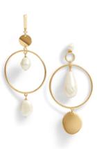 Women's Kate Spade New York Gold Standard Beaded Asymmetric Earrings