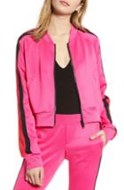Women's Pam & Gela Tricolor Track Jacket - Pink