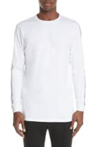 Men's Stampd Dlmts Graphic Long Sleeve T-shirt - White