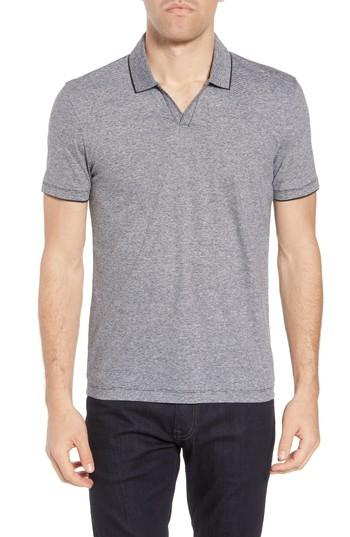 Men's Boss Plato Flame Polo Shirt - Black