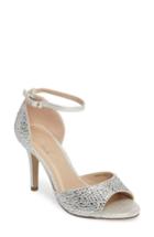 Women's Pink Paradox London Mira Embellished Glitter Sandal .5 M - Metallic