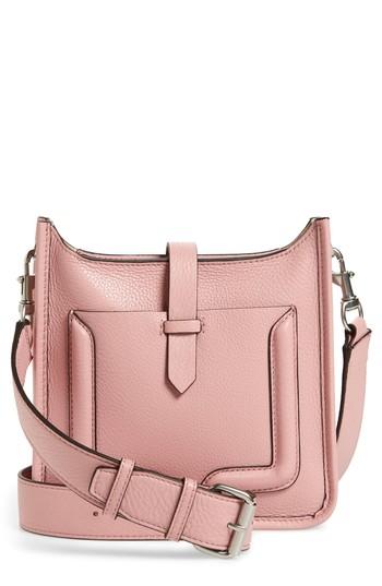 Rebecca Minkoff Mini Unlined Leather Feed Bag - Pink