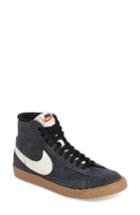 Women's Nike 'blazer' Vintage High Top Basketball Sneaker .5 M - Black