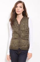Women's Barbour 'beadnell' Quilted Liner Us / 12 Uk - Green