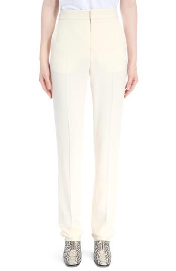 Women's Chloe Cady Straight Leg Pants Us / 34 Fr - Pink