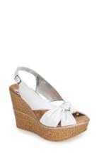 Women's Love And Liberty 'audra' Slingback Wedge M - White