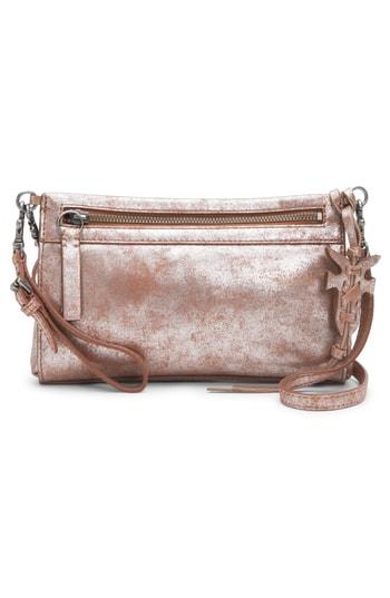 Frye Carson Metallic Leather Crossbody -