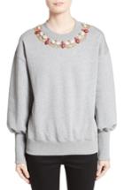 Women's Burberry Juliano Embellished Sweatshirt