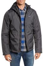 Men's Patagonia Torrentshell H2no Packable Insulated Rain Jacket, Size - Grey